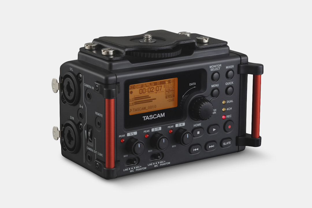 Tascam DR-60DMKII, DR-70D, & DR-701D DSLR Recorders
