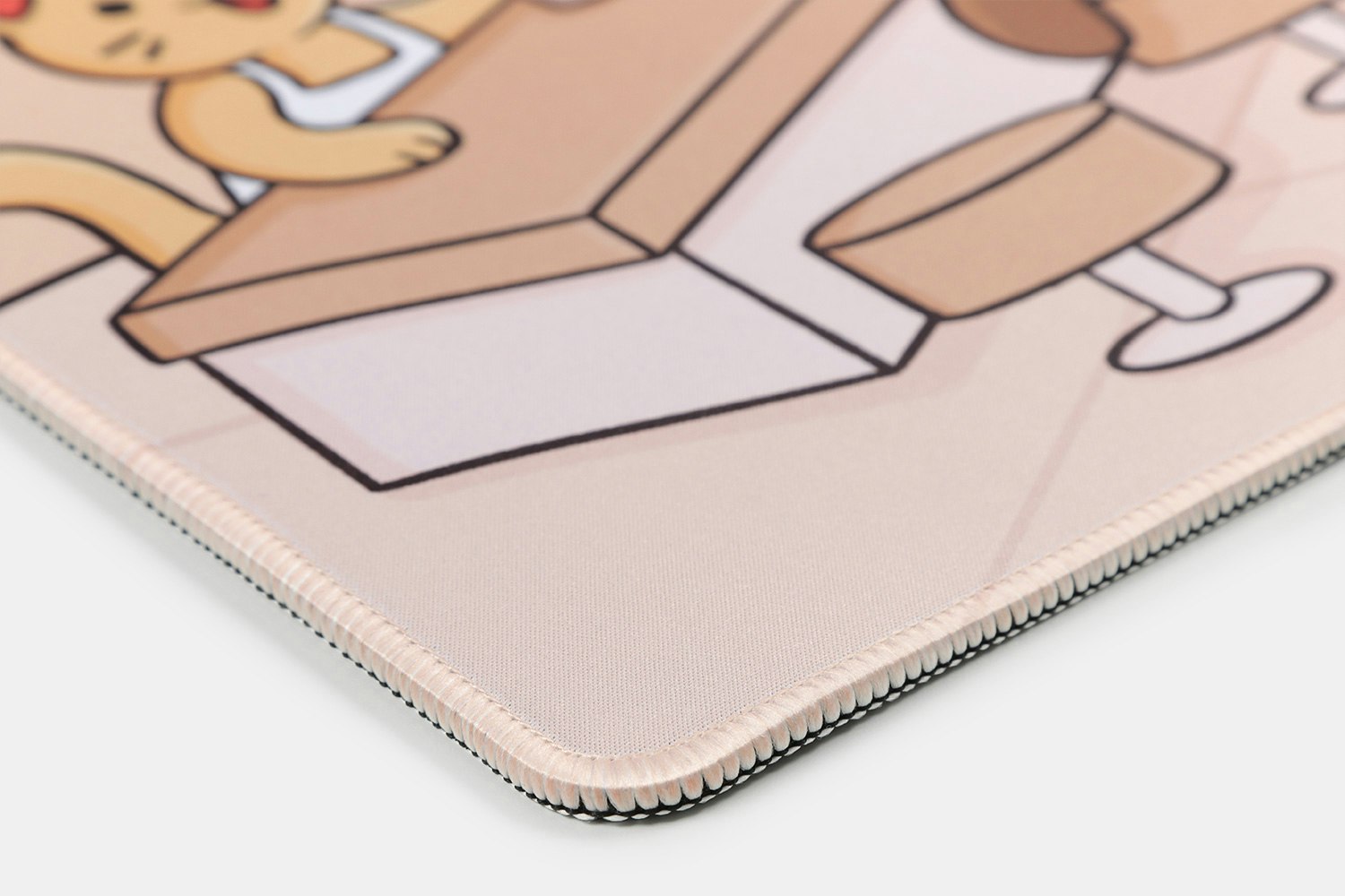 Teacaps Brown Sugar Boba Desk Mat