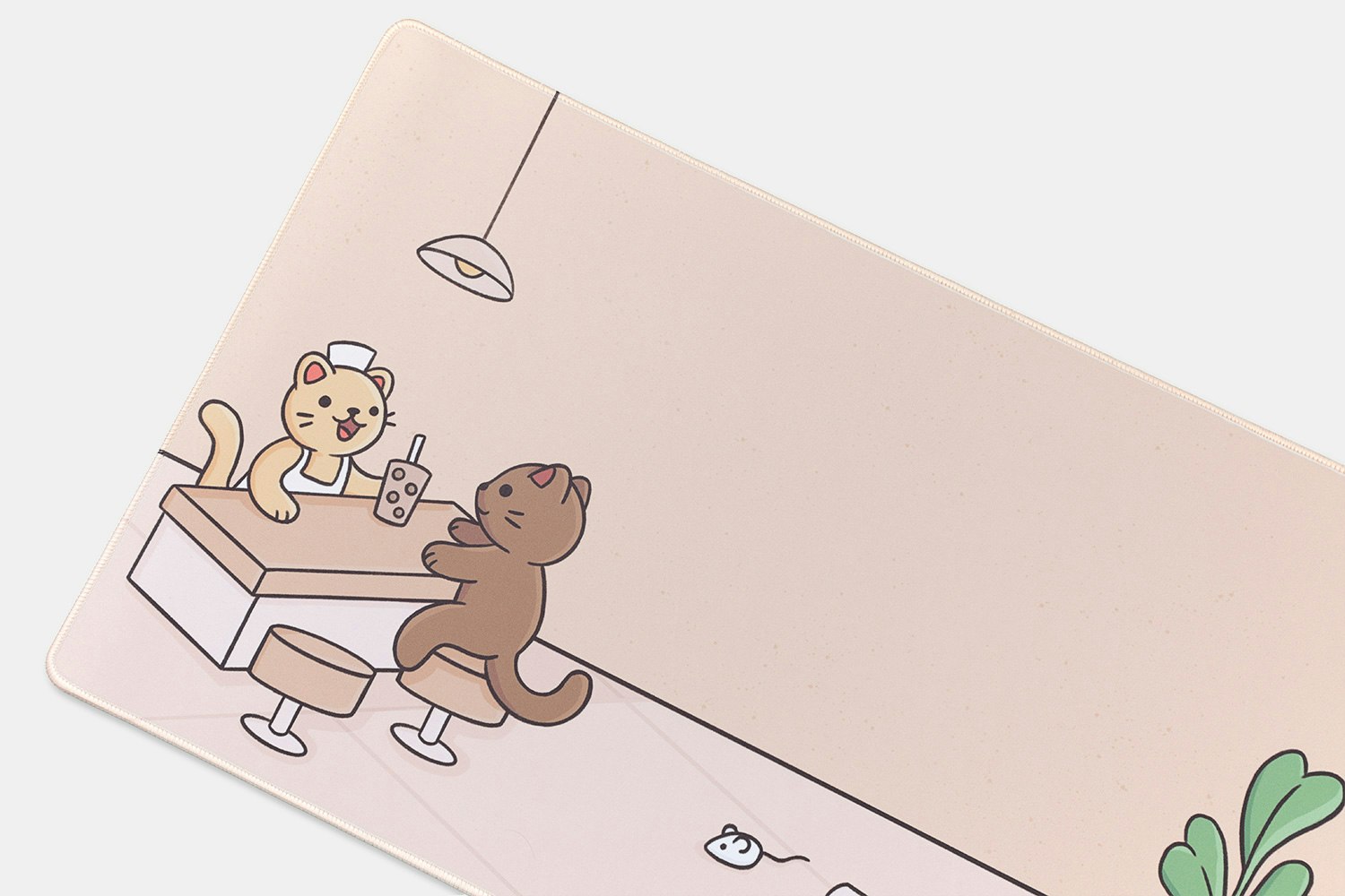 Teacaps Brown Sugar Boba Desk Mat