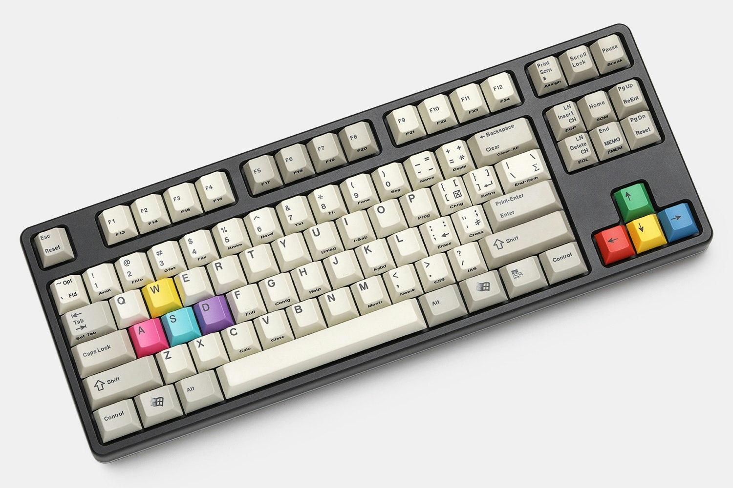 Teamwolf CYMK & RGBY Dye-Subbed Gaming Keycap Kit