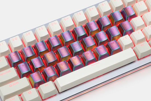 Teamwolf Stainless Steel Alpha Set Keycaps v2