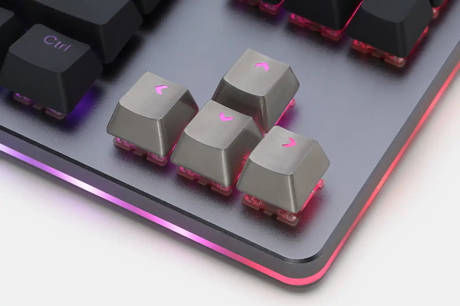 Teamwolf Stainless Steel MX Keycaps - Gaming | Mechanical Keyboards ...
