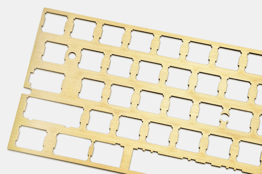 OMO Universal 60% Custom Brass Plate
