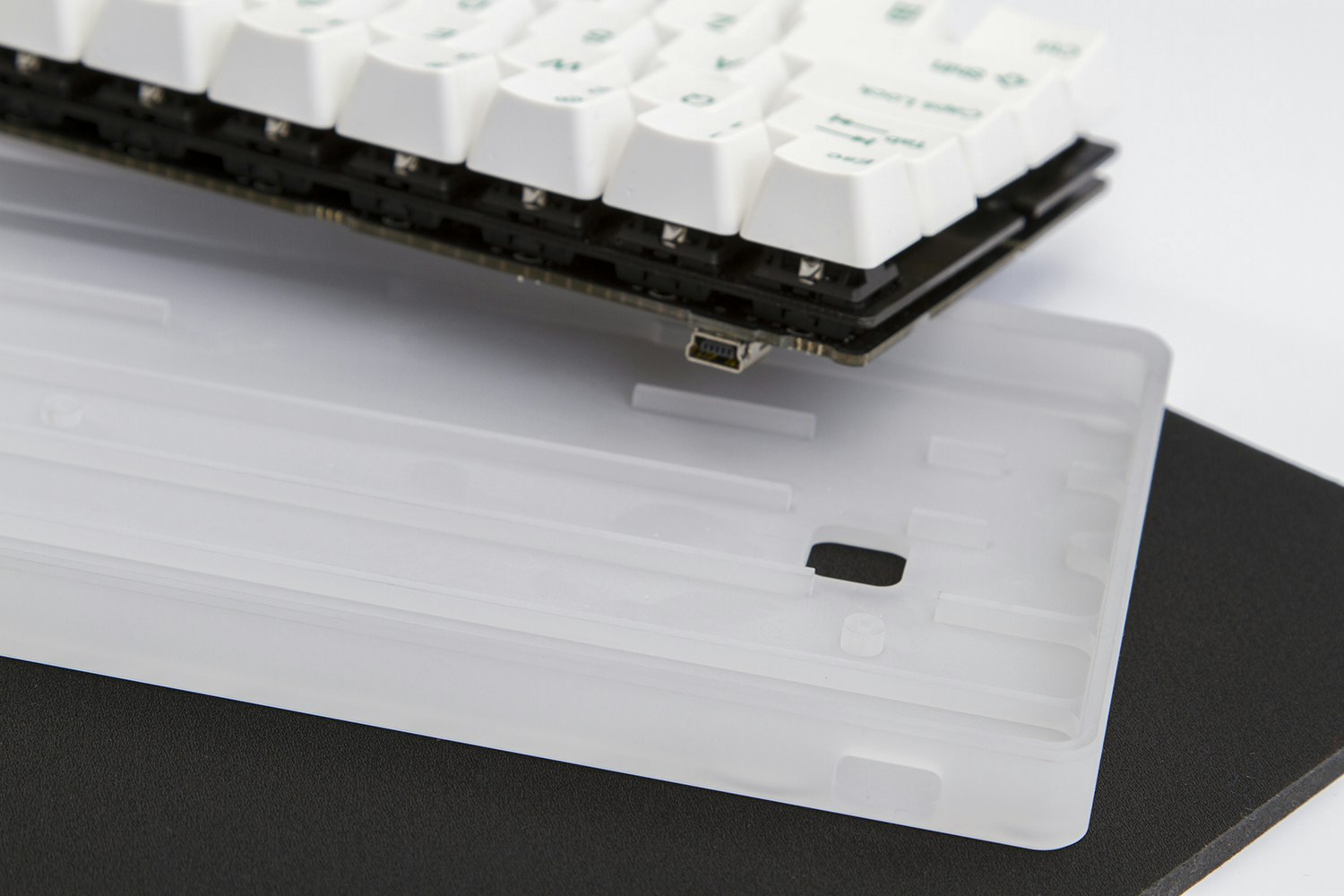 TEX Acrylic CNC 60 Keyboard Case Price & Reviews Massdrop