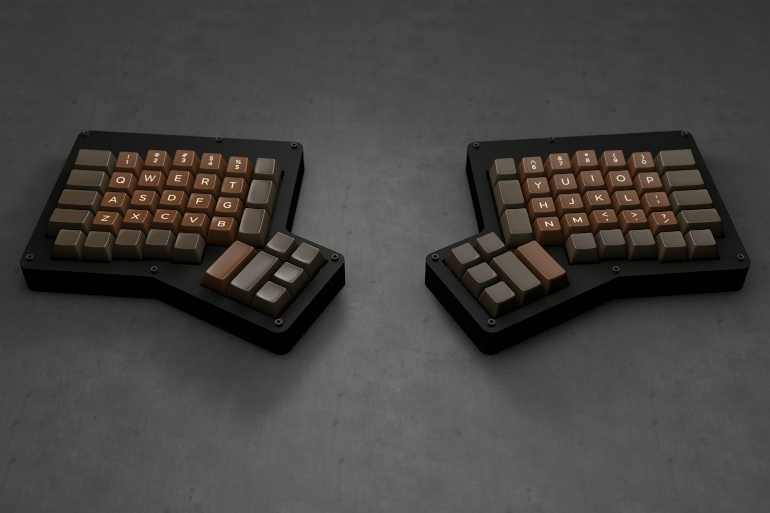 The Amazing Chocolatier Custom SA Keycap Set