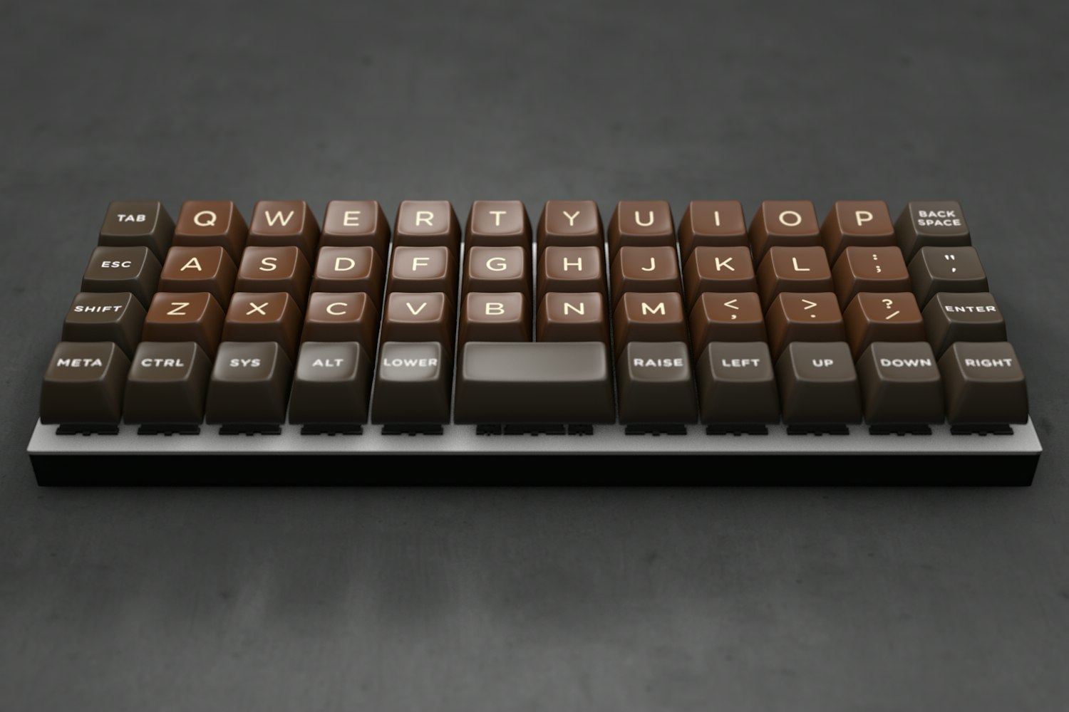 The Amazing Chocolatier Custom SA Keycap Set