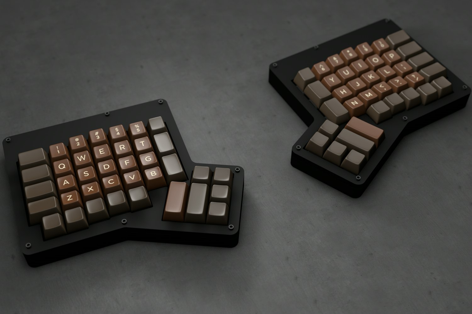 The Amazing Chocolatier Custom SA Keycap Set