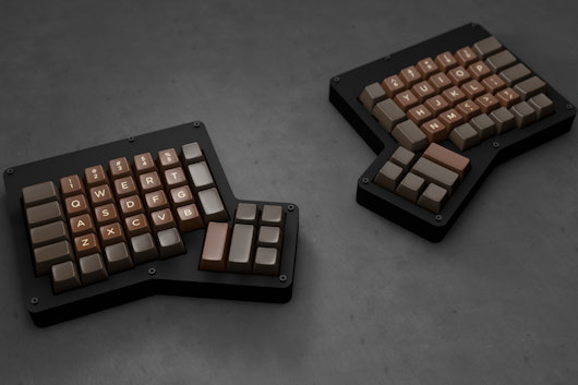 The Amazing Chocolatier Custom SA Keycap Set