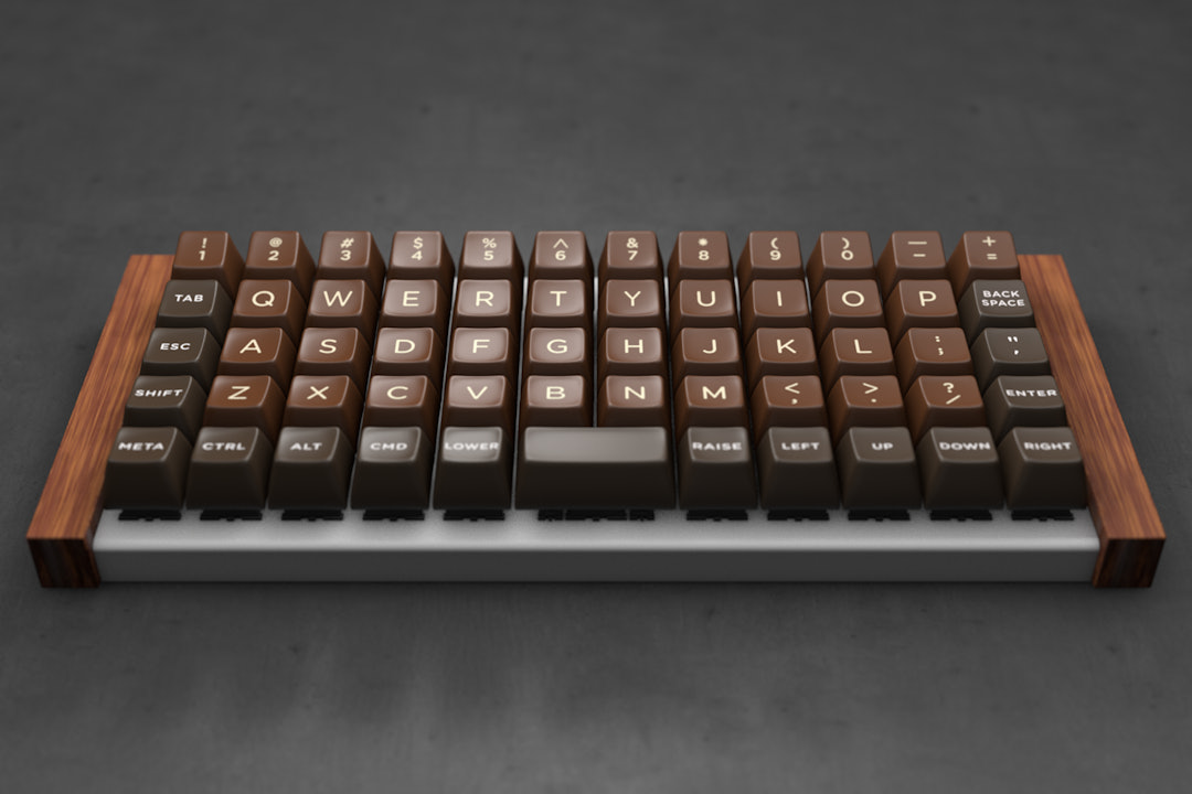 The Amazing Chocolatier Custom SA Keycap Set