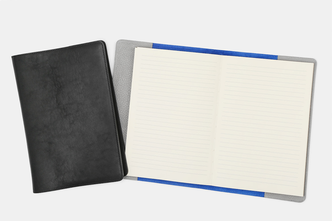 The British Belt Co. Leather A5 Notebook