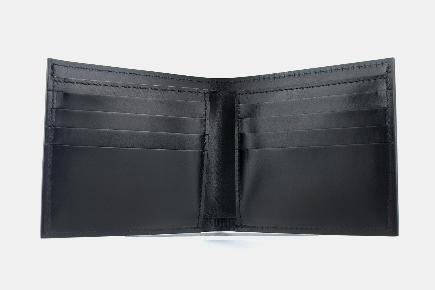 The British Belt Co. Cordovan Leather Bifold Wallet Wallets Drop