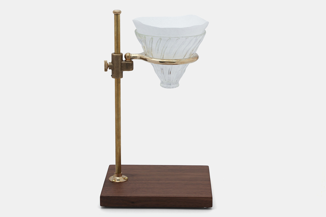 The Coffee Registry Pour-Over Brass Coffee Brewer