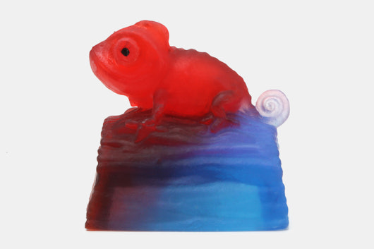 The Eye Key Chameleon Artisan Keycap