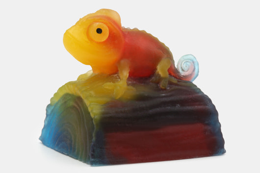 The Eye Key Chameleon Artisan Keycap