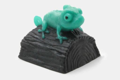 The Eye Key Chameleon Artisan Keycap