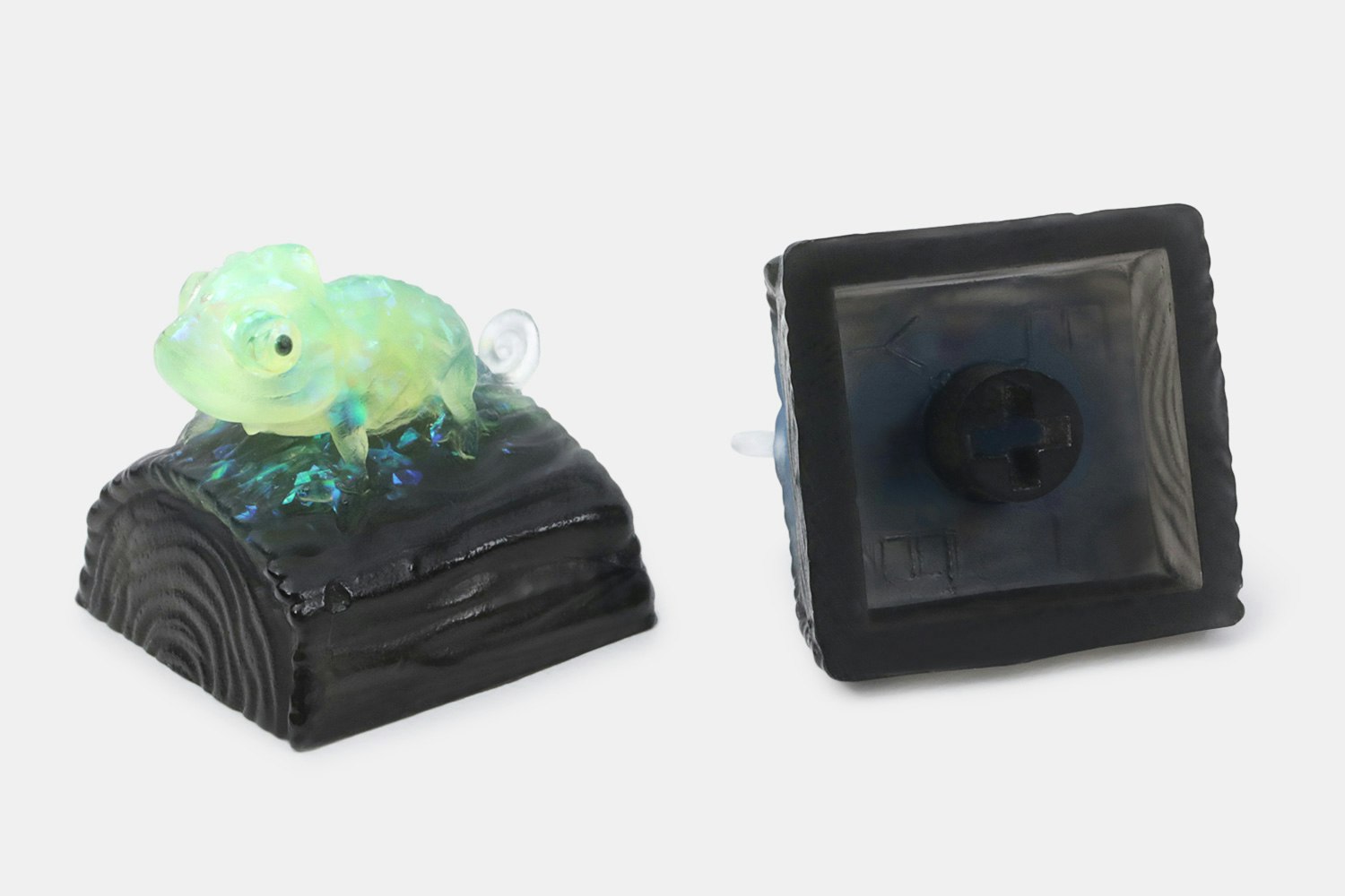 The Eye Key Chameleon Twinkle Series Artisan Keycap