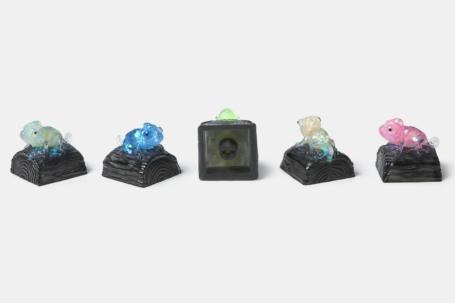 The Eye Key Chameleon Twinkle Series Artisan Keycap