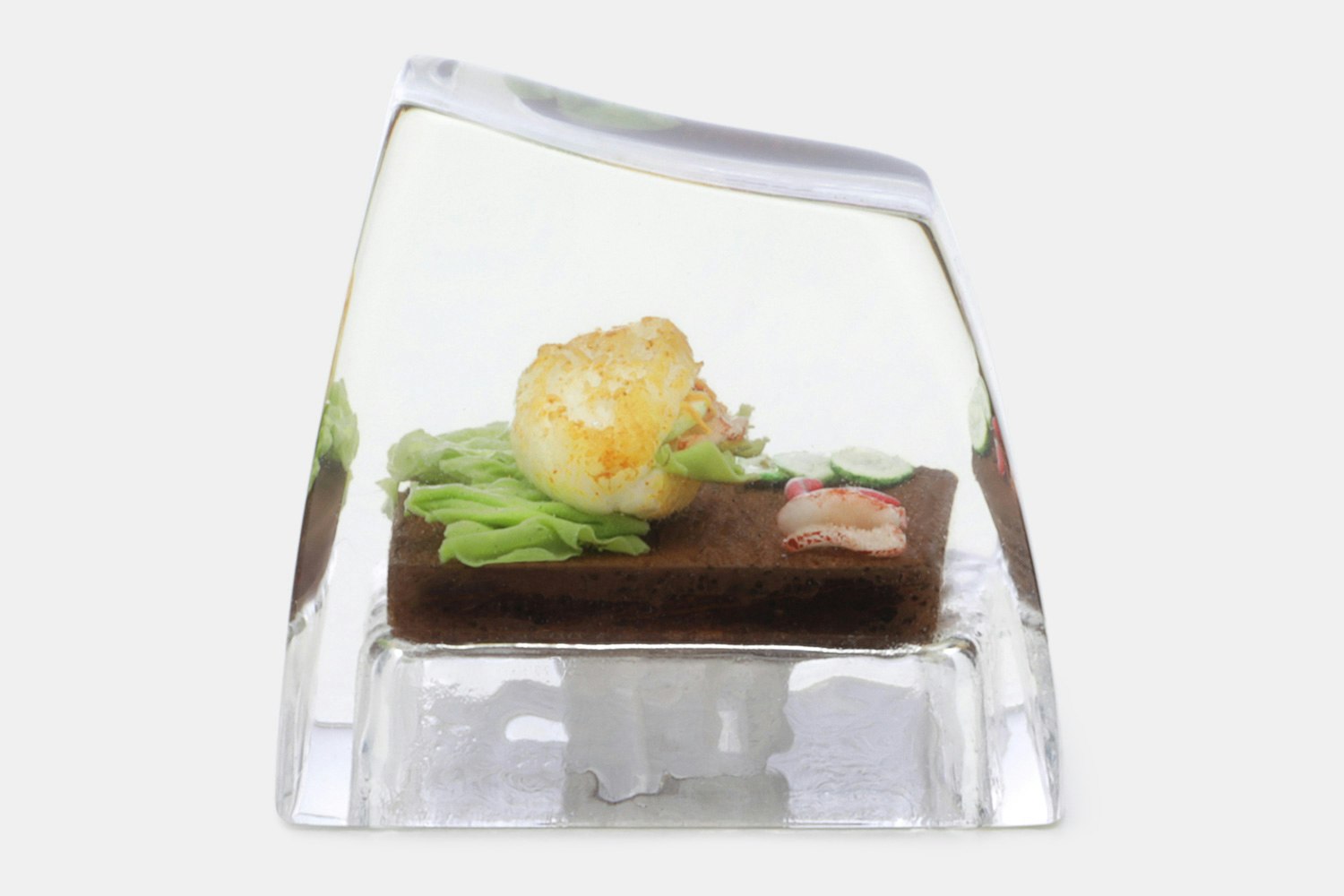 The Eye Key Food Series Bánh Mì Artisan Keycap