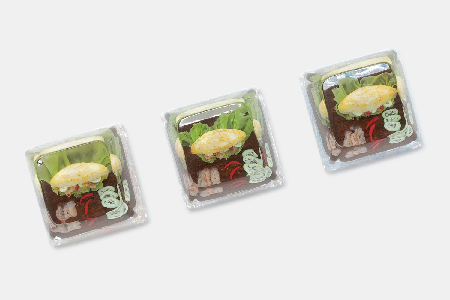 The Eye Key Food Series Bánh Mì Artisan Keycap