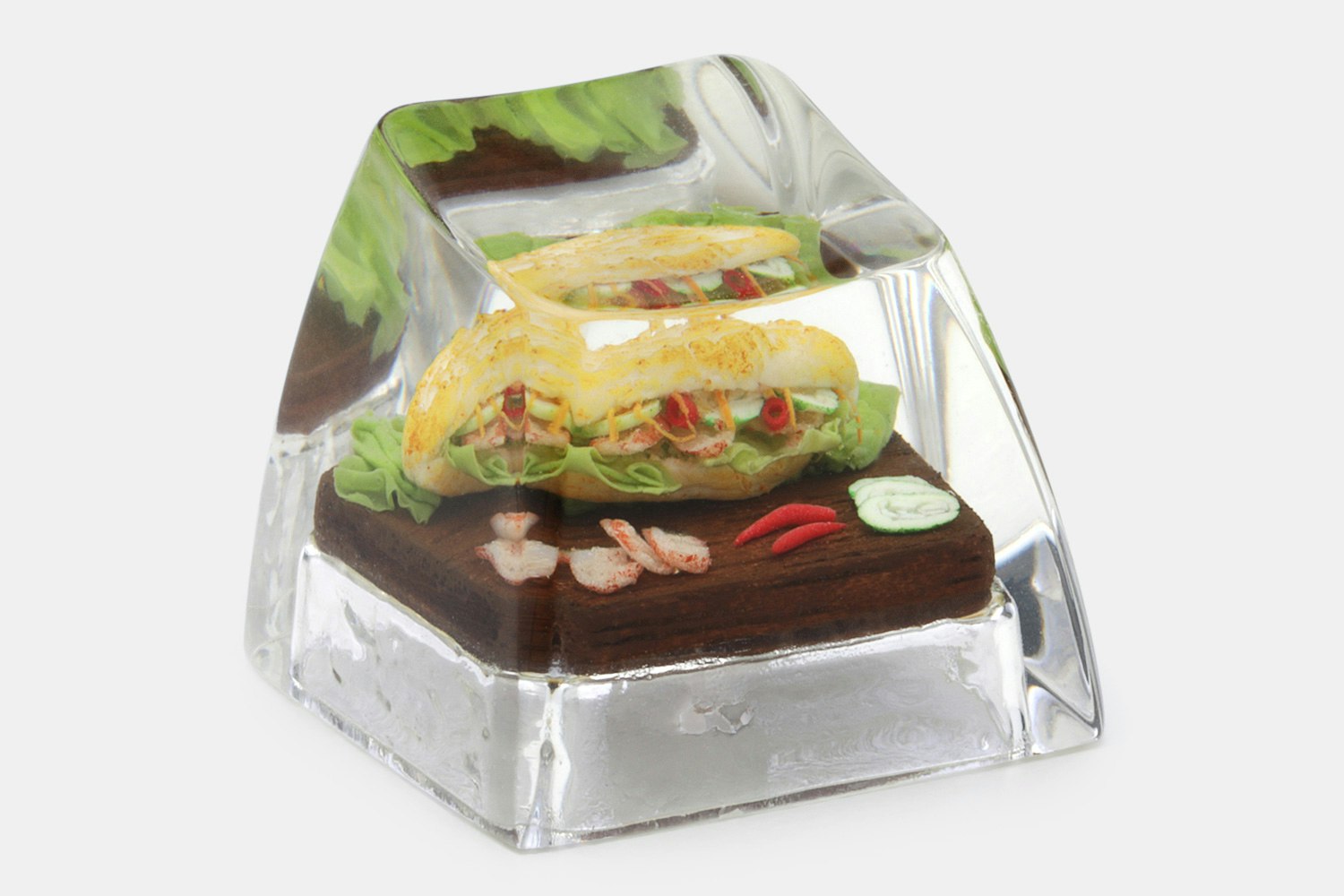 The Eye Key Food Series Bánh Mì Artisan Keycap