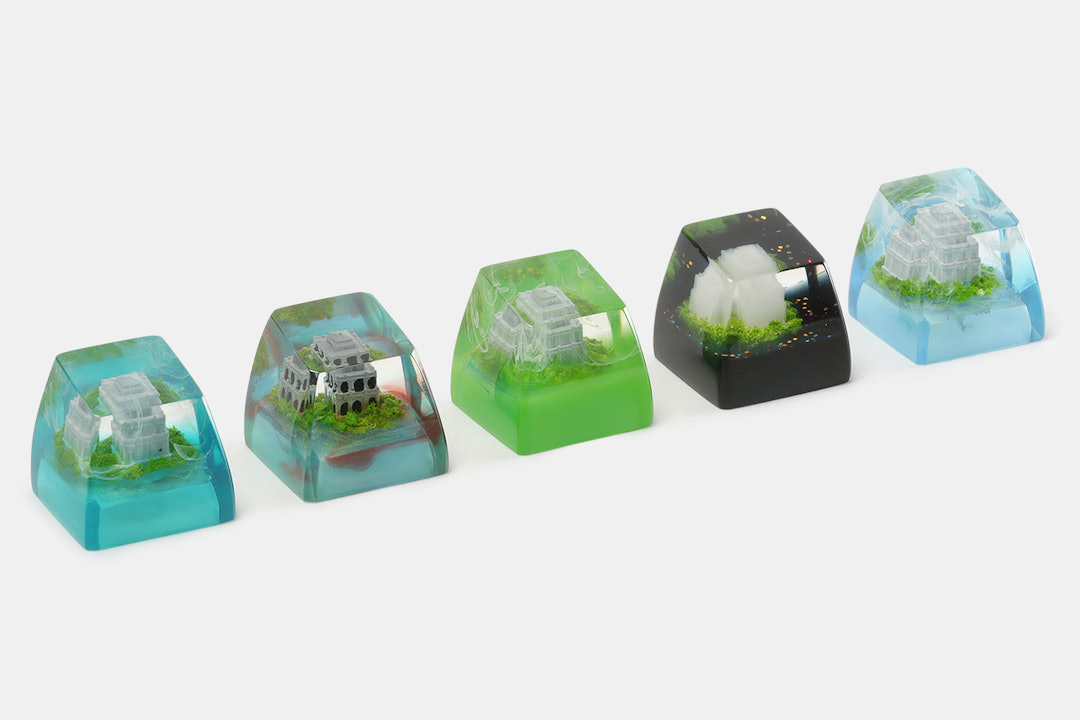 The Eye Key Mini Scene Keycap: Hoan Kiem Lake