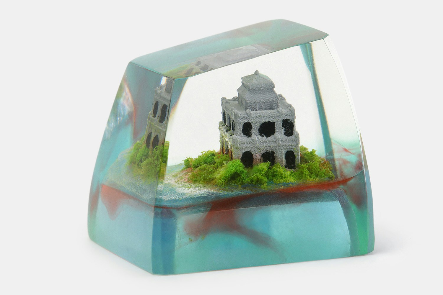 The Eye Key Mini Scene Keycap: Hoan Kiem Lake