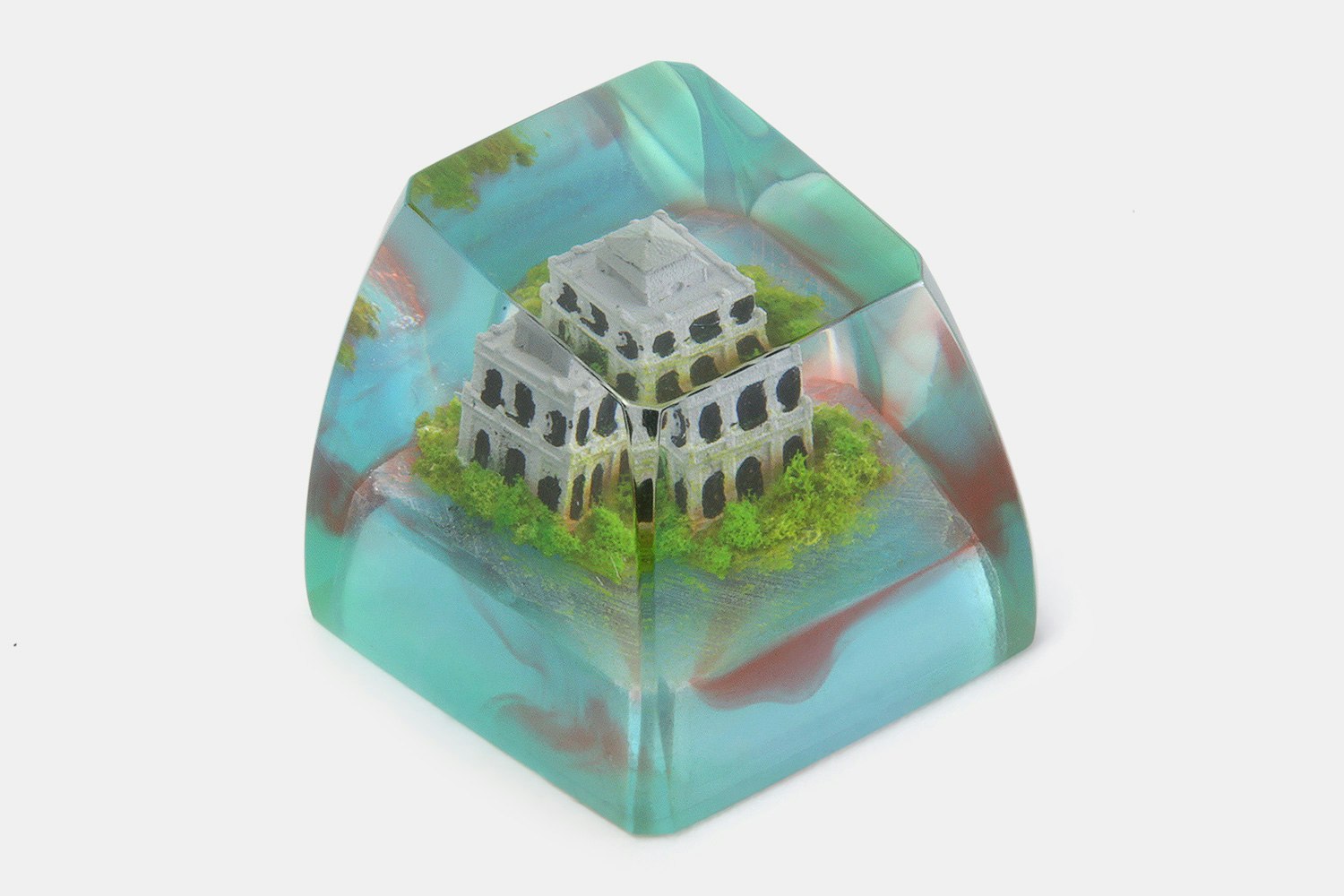 The Eye Key Mini Scene Keycap: Hoan Kiem Lake