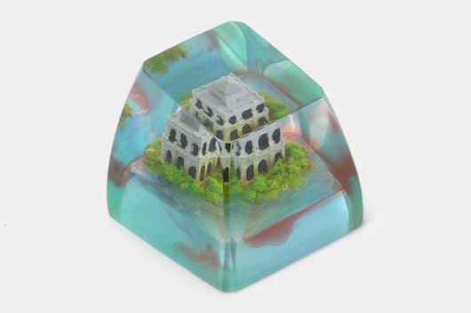 The Eye Key Mini Scene Keycap: Hoan Kiem Lake