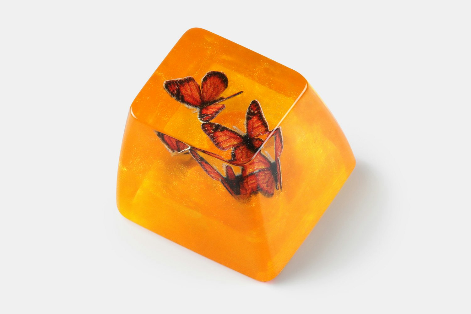 The Eye Key Monarch Butterfly Artisan Keycap