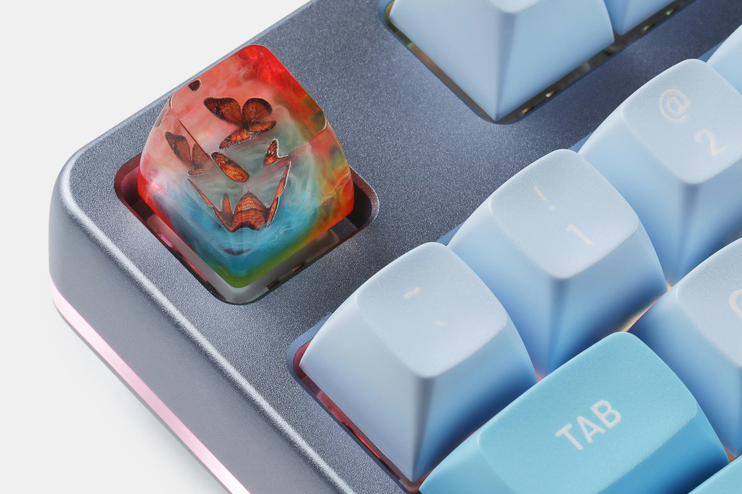 The Eye Key Monarch Butterfly Artisan Keycap