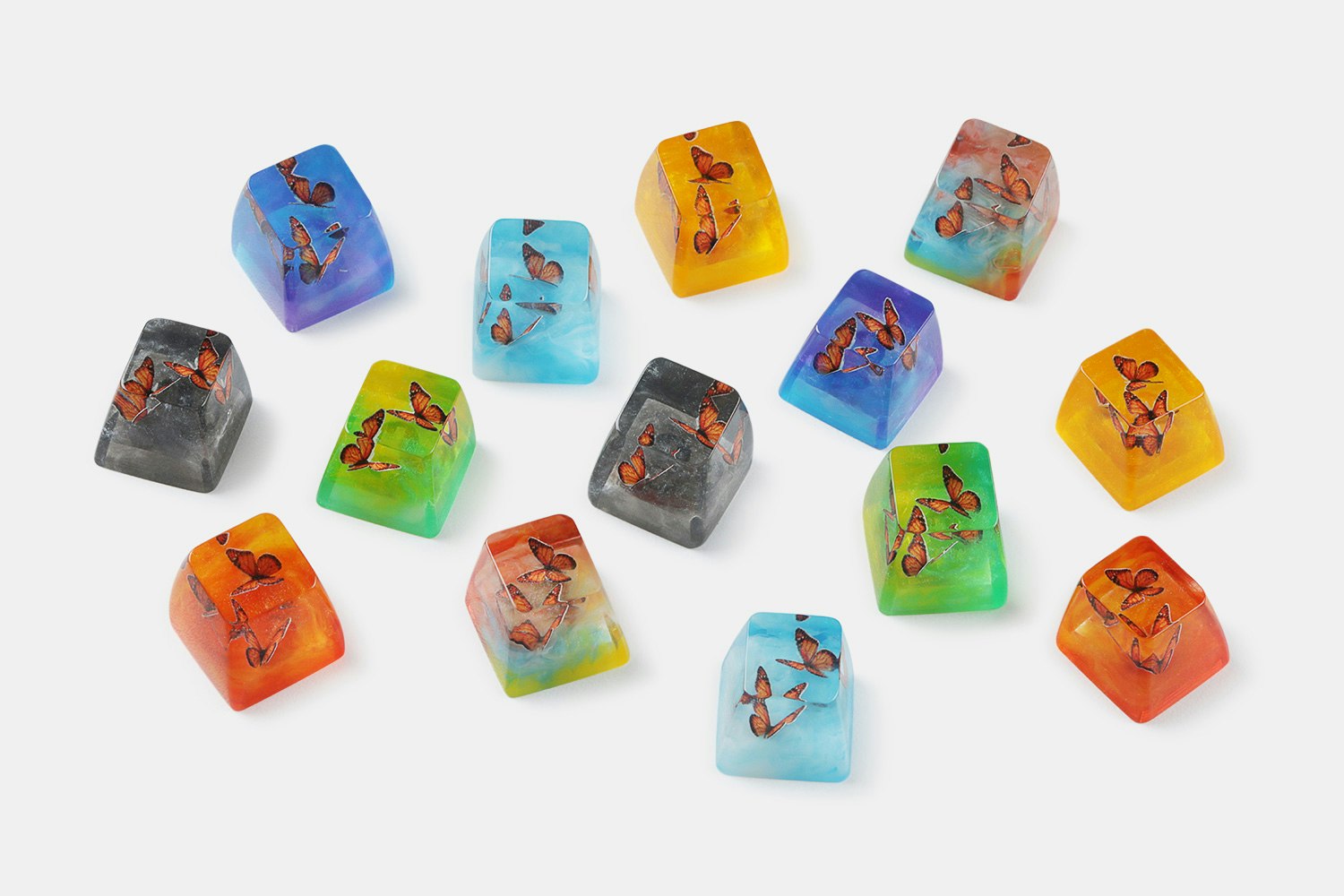 The Eye Key Monarch Butterfly Artisan Keycap