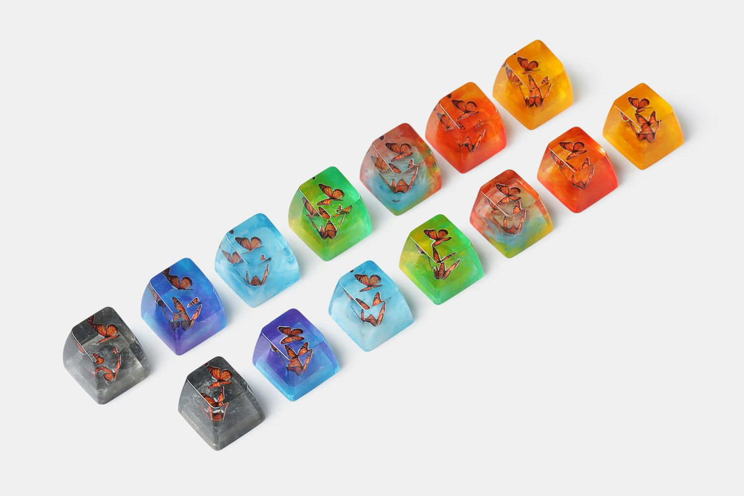 The Eye Key Monarch Butterfly Artisan Keycap