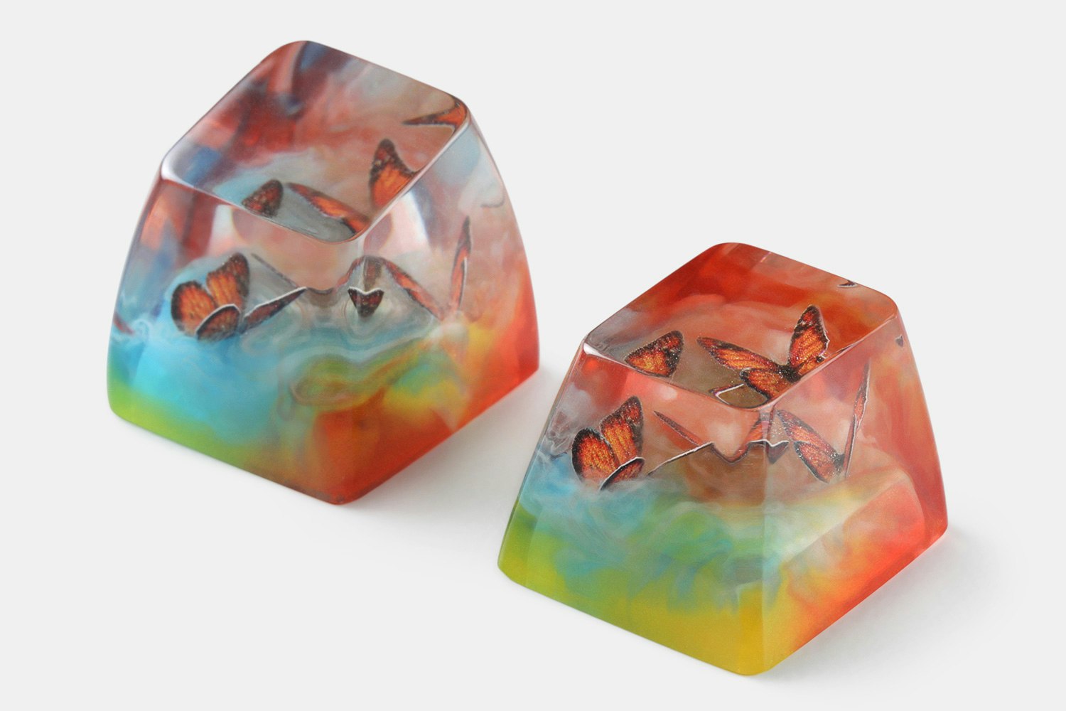 The Eye Key Monarch Butterfly Artisan Keycap
