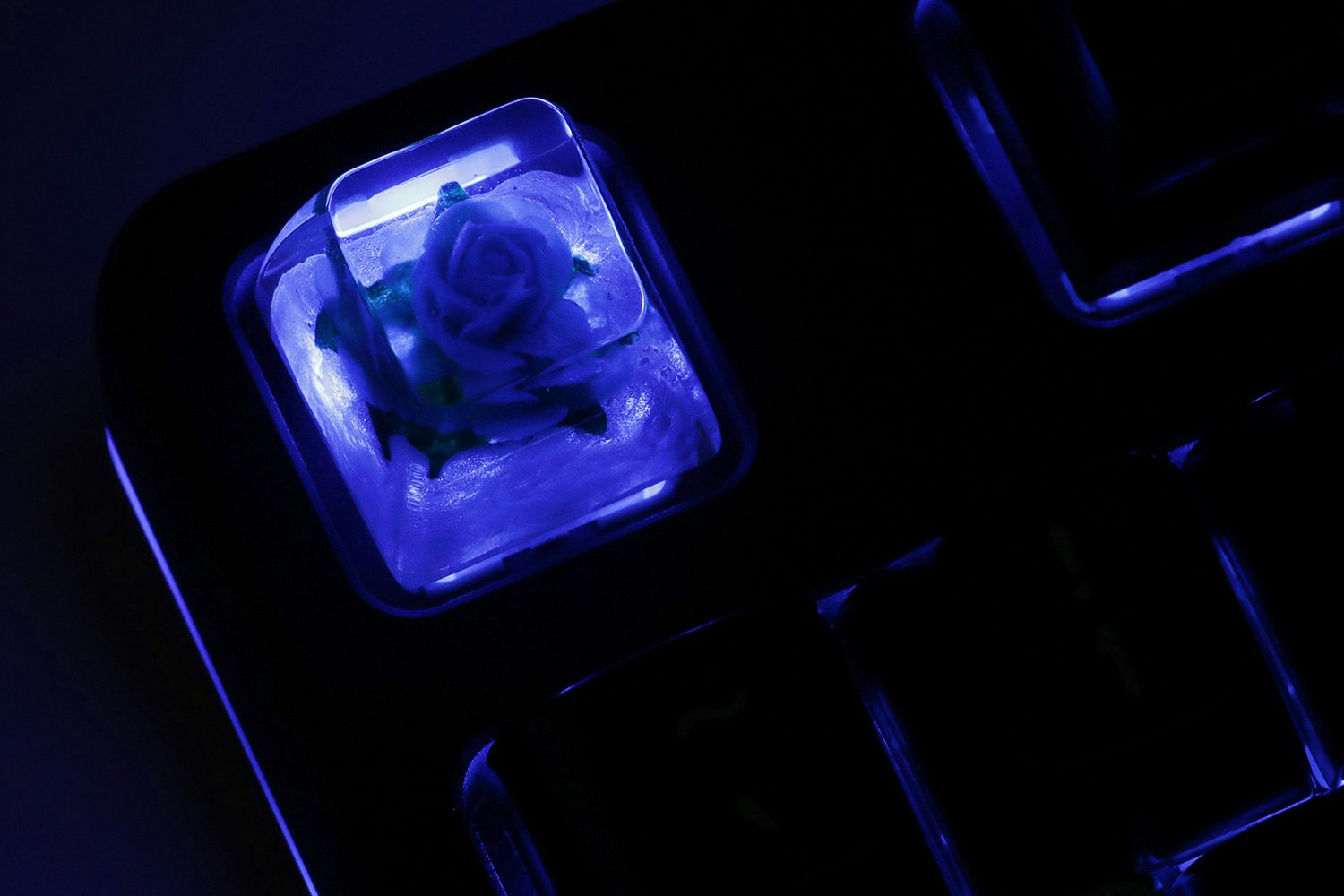 The Eye Key Rose Resin Artisan Keycap