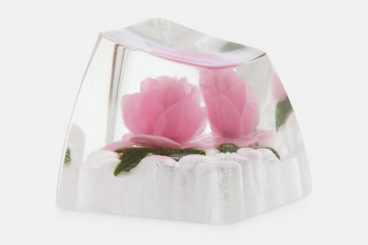 The Eye Key Rose Resin Artisan Keycap