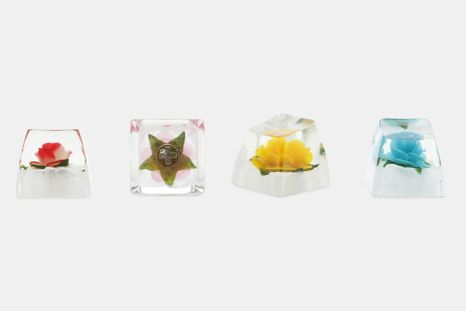 The Eye Key Rose Resin Artisan Keycap