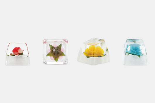 The Eye Key Rose Resin Artisan Keycap