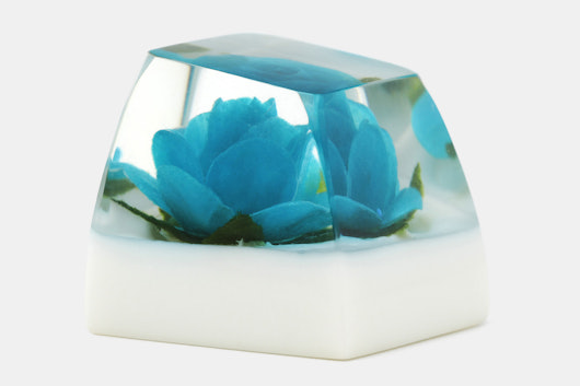 The Eye Key Rose V2 Artisan Keycap