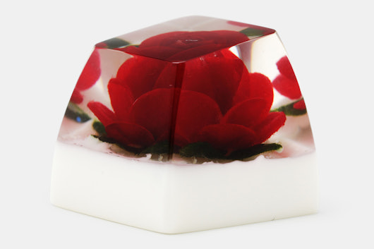 The Eye Key Rose V2 Artisan Keycap