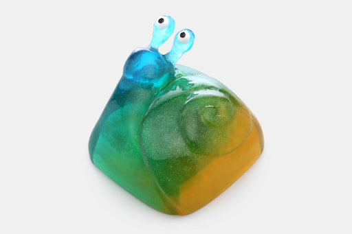 The Eye Key Snail Artisan Keycap