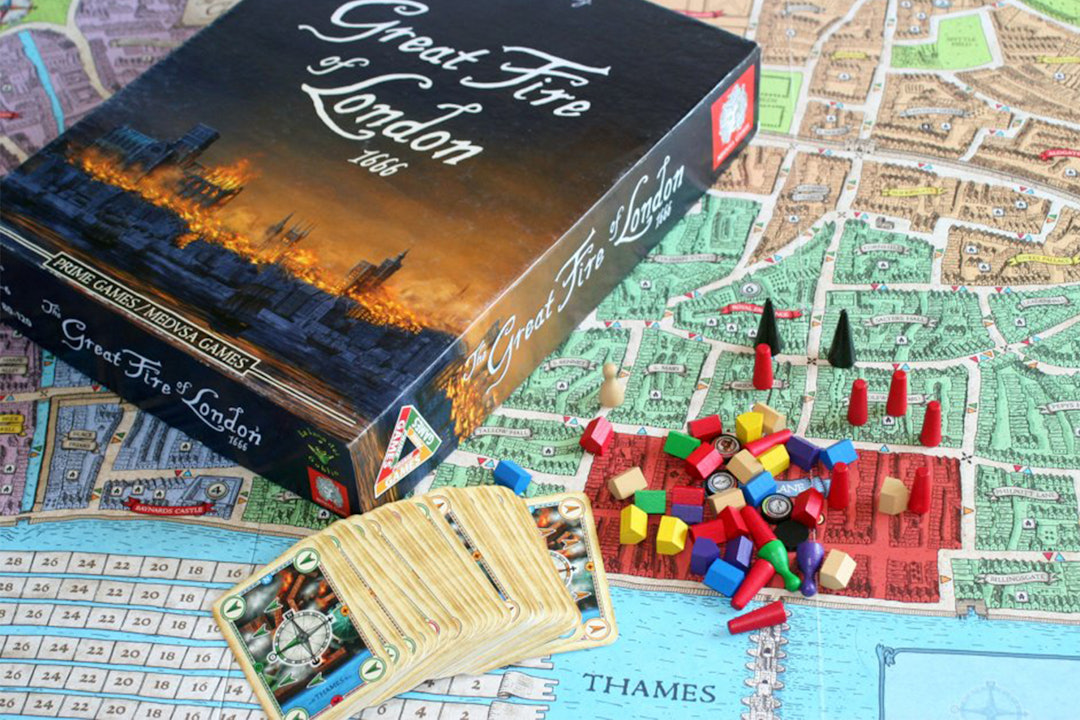 The Great Fire of London 1666 Board Game