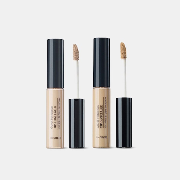 Кремовый корректор cover perfection. Консилер the saem "tip concealer brightener". The saem консилер. The saem cover perfection tip concealer. The saem cover perfection tip concealer.