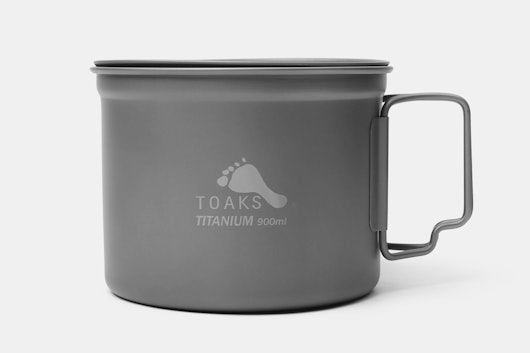 Toaks Titanium Alcohol Stove & 900ml Pot Cook Set