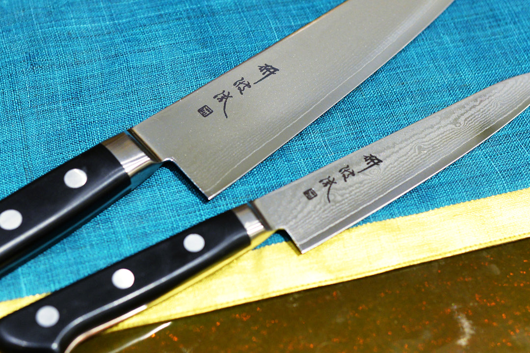 Togiharu VG-10 Damascus Kitchen Knives