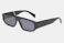 Rectangular Sunglasses - Gray - Gray - 57-15-145