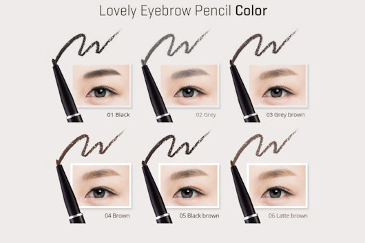 Tony Moly Lovely Eyebrow Pencils (2-Pack)