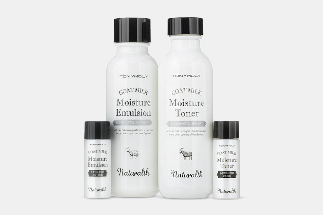 Tony Moly Naturalth Goat Milk Moisture Skincare Set
