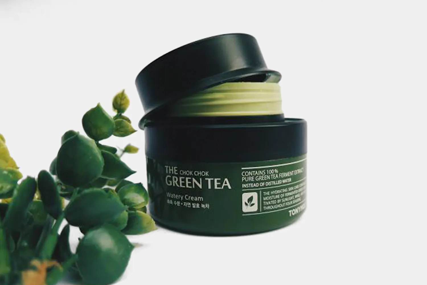 Crème Hydratante TONYMOLY The Chok Chok Green Tea Watery Cream 60 Ml - Neuve