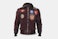 B-15 Flight Bomber Jacket with Patches  - Burgundy - S (+$15)