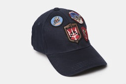 Cap with Patches - Navy (+ $8)